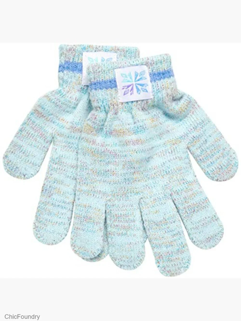 Girls 4-Pack Knit Winter Gloves Frozen Elsa Anna Ages 4-7